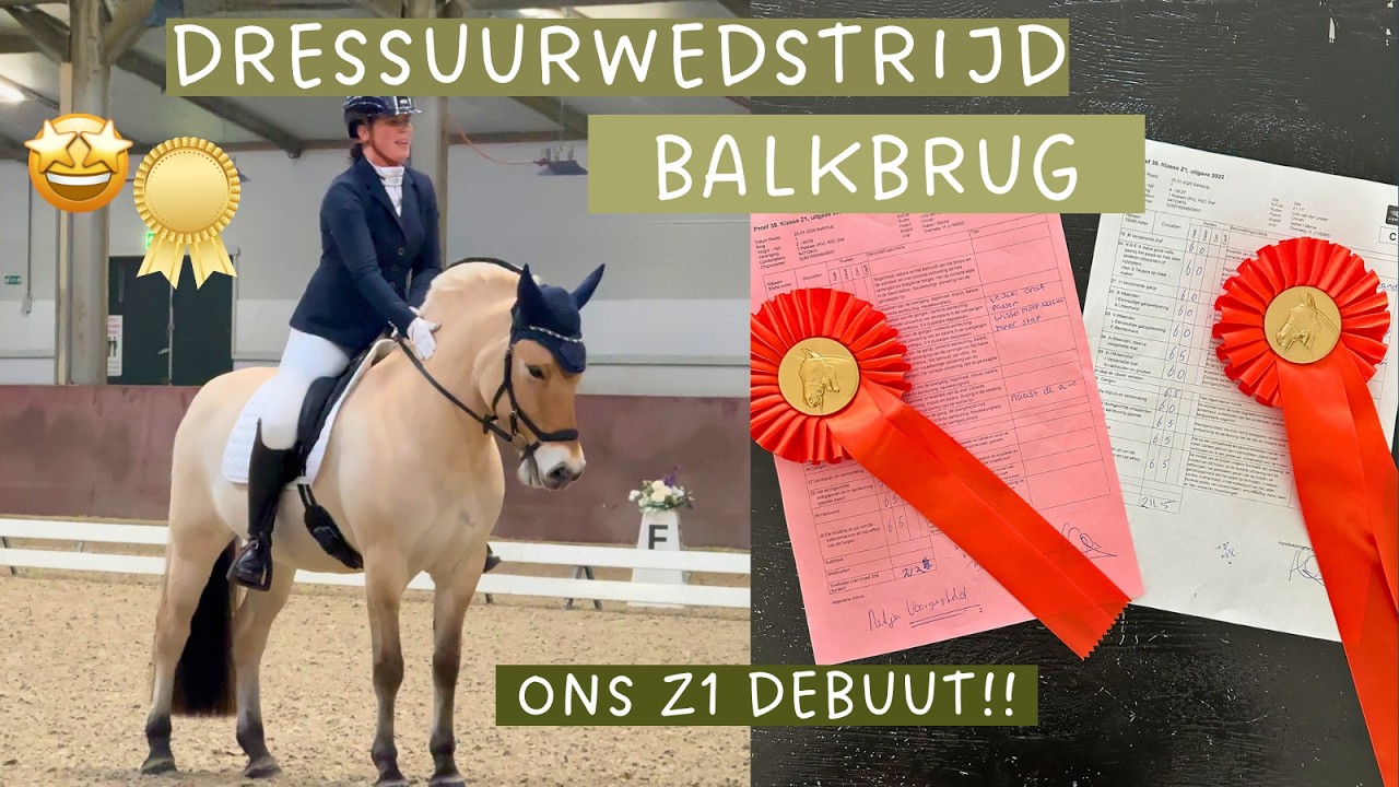 WE WINNEN ONS Z1 DEBUUT!! 🤩🥇 Proef 38+39 klasse Z1 bespreken