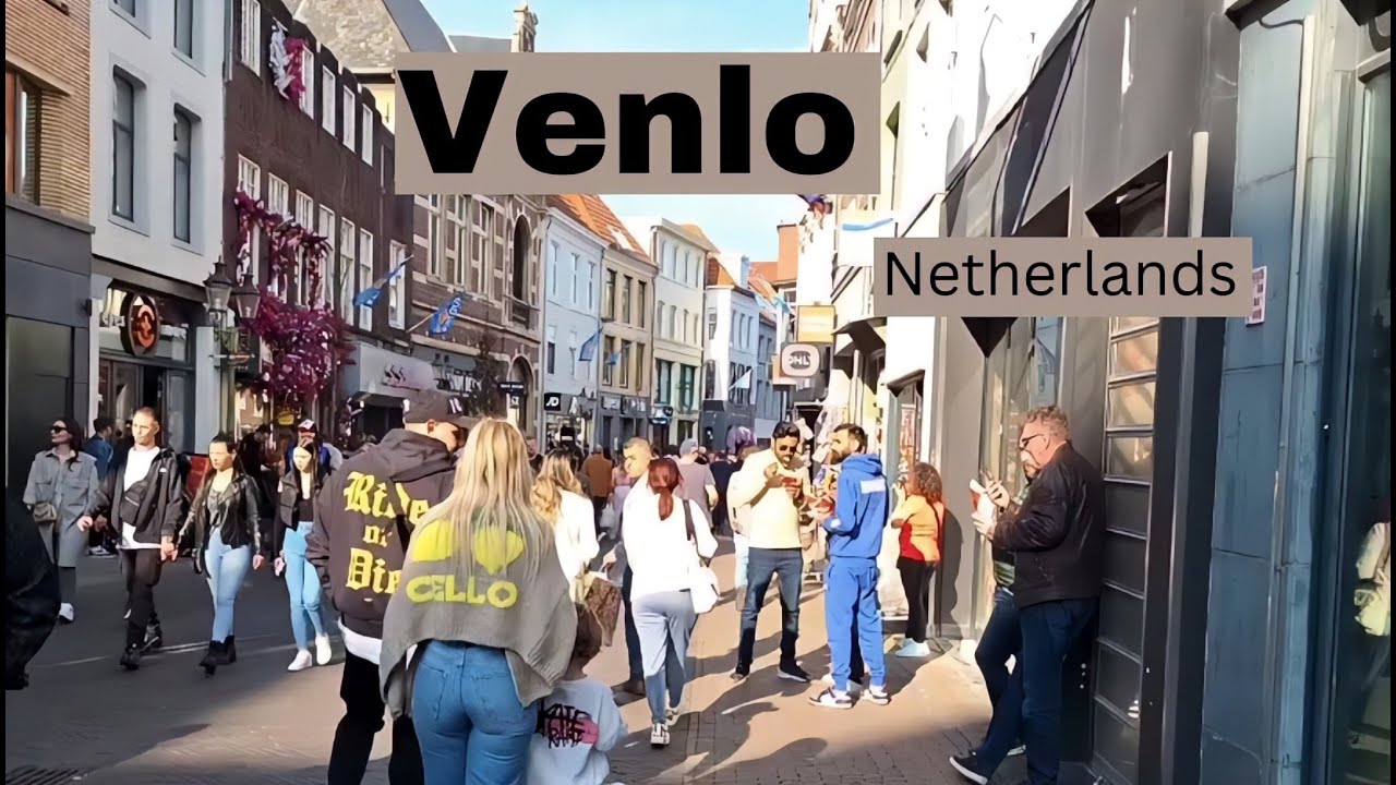 Venlo Netherlands Walking Tour (around the city, 2025)