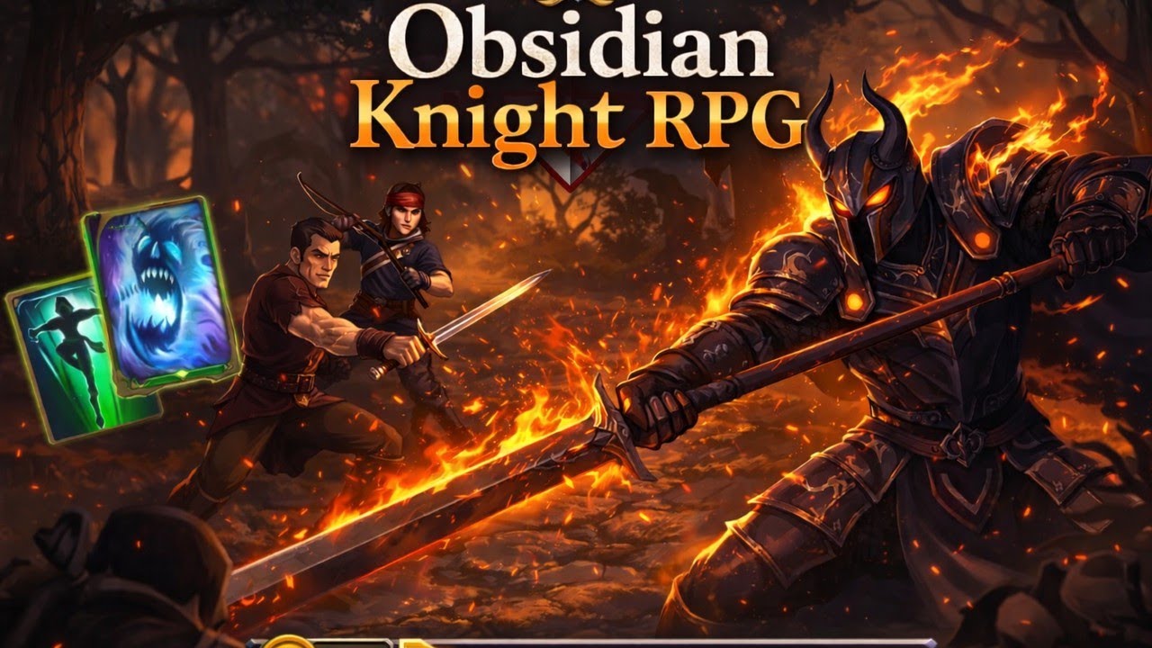 Obsidian Knight RPG // Сложные уровни И огромное количество прохождений // #1