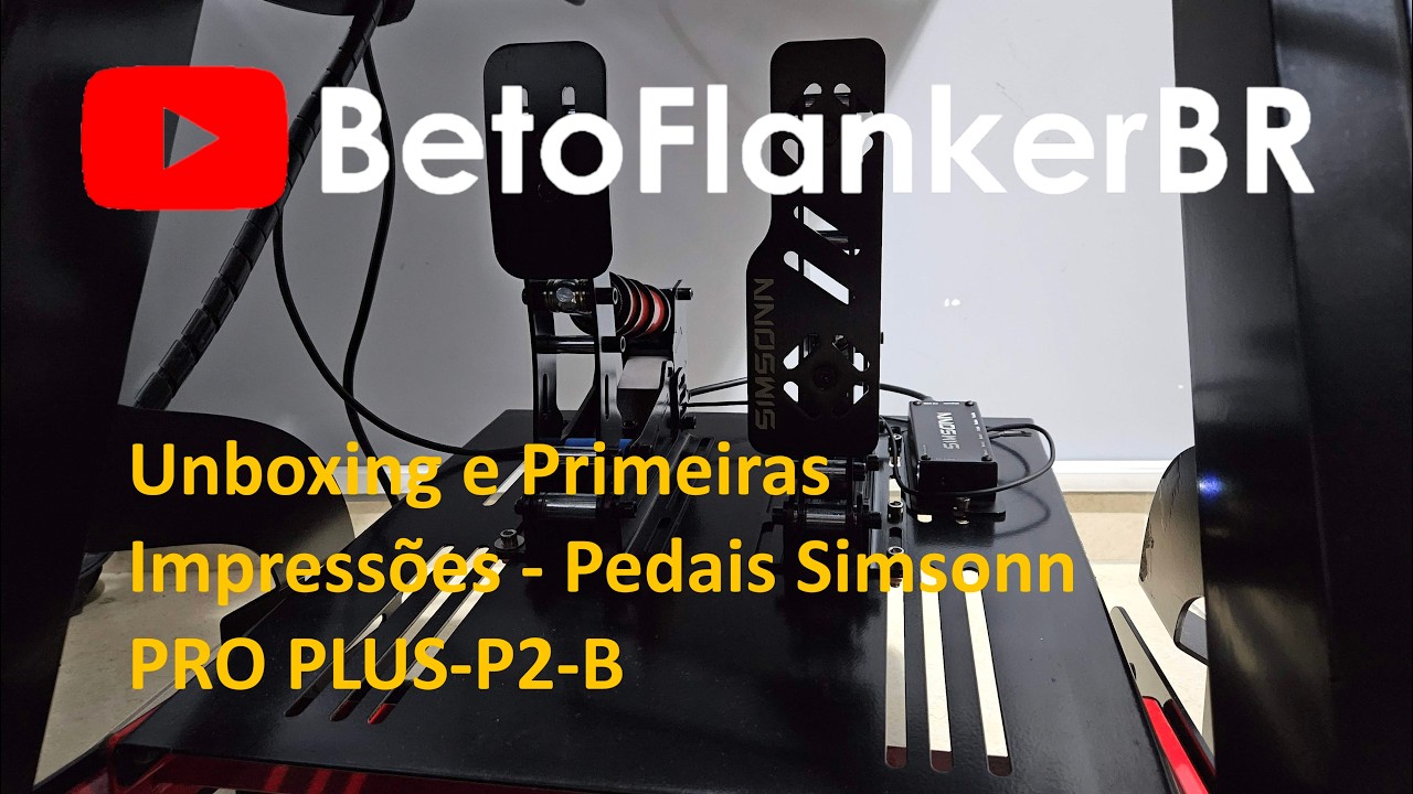Pedais Simsonn PRO PLUS-P2-B - Unboxing e primeiras impressões
