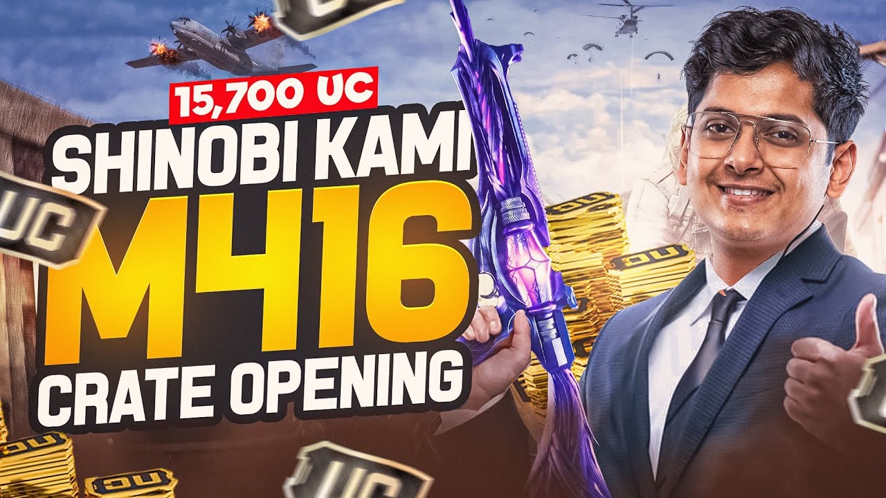 Maxing Shinobi Kami M416 🤩 | Craziest Crate Opening Ever 😂