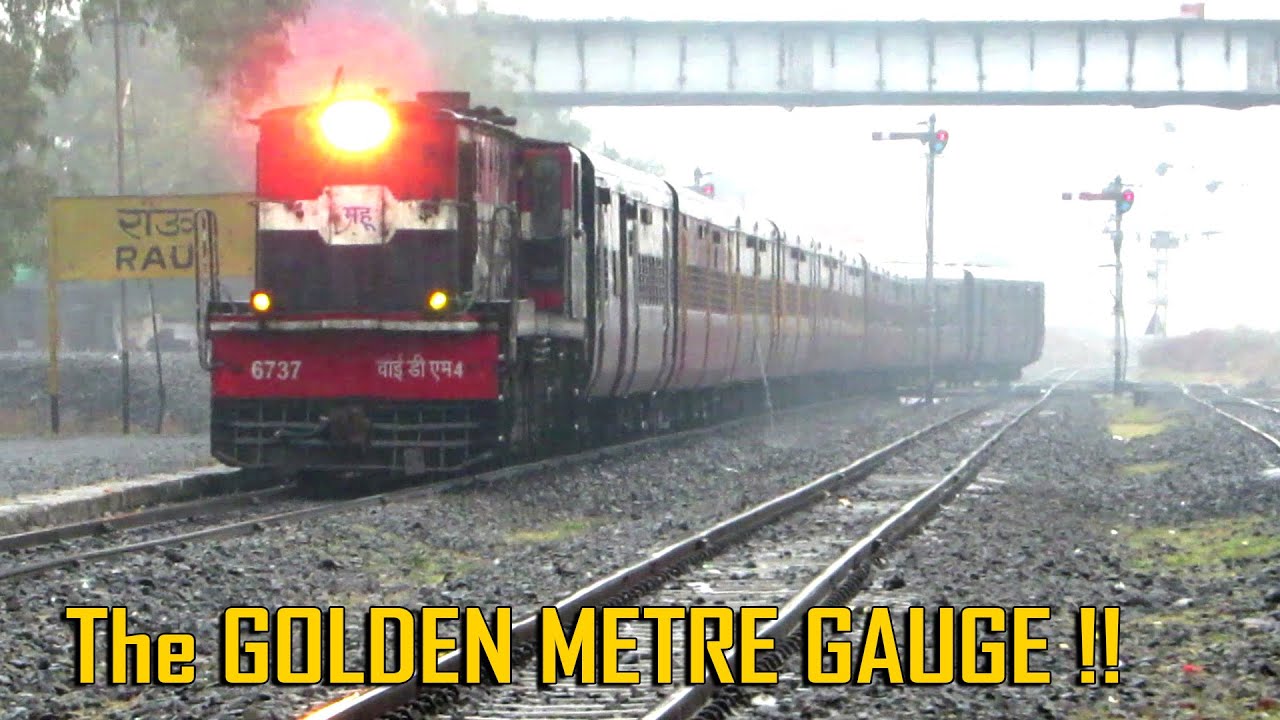 The GOLDEN METRE GAUGE DAYS !! AKOLA INDORE PASSENGER | The GRAND PAST of Indian Railways