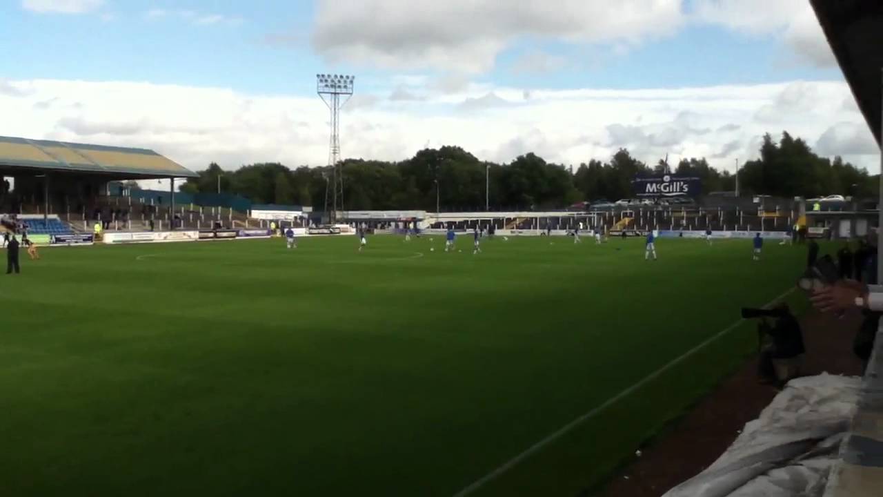 Cappielow park Greenock Morton fc
