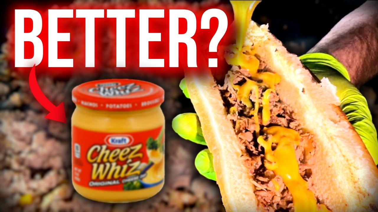 Is Cheez Whiz Actually BETTER on a Philly Cheesesteak?