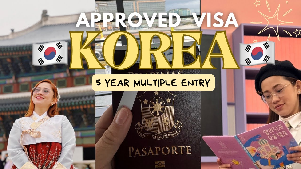 Корейская виза 🇰🇷 на 5 лет с многократным въездом одобрена + несколько советов и руководство по п...