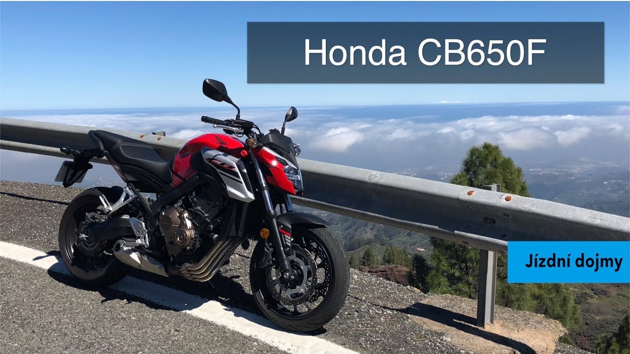Honda CB650F 2017 - Jízdní dojmy v češtině