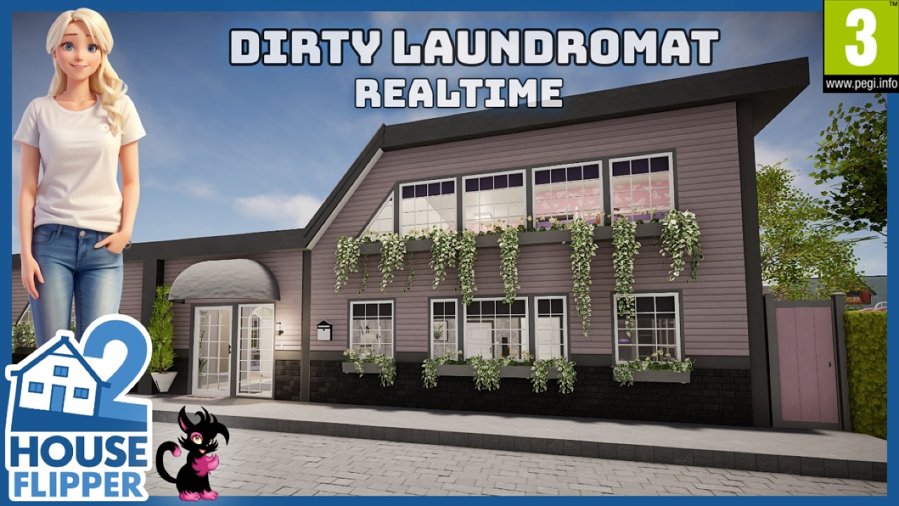 House Flipper 2 |   - Dirty Laundromat  - Realtime