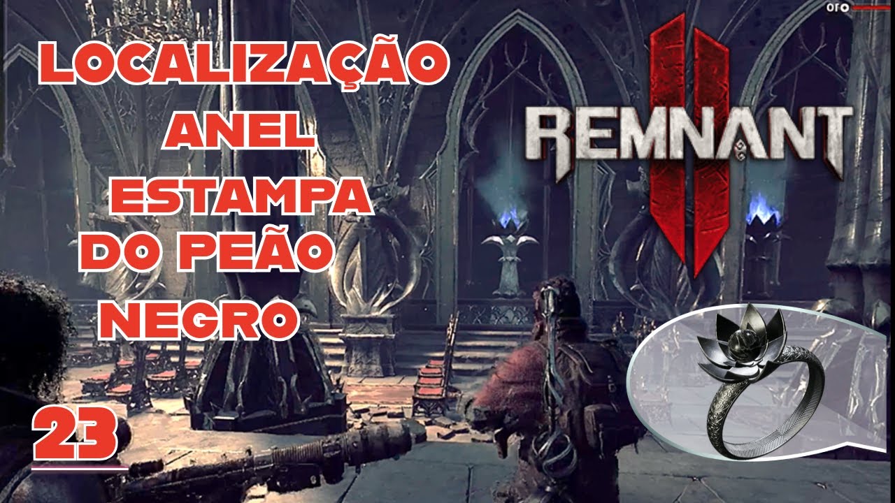 REMANT II  LOCALIZAÇÃO  ANEL ESTAMPA DO PEAO NEGRO