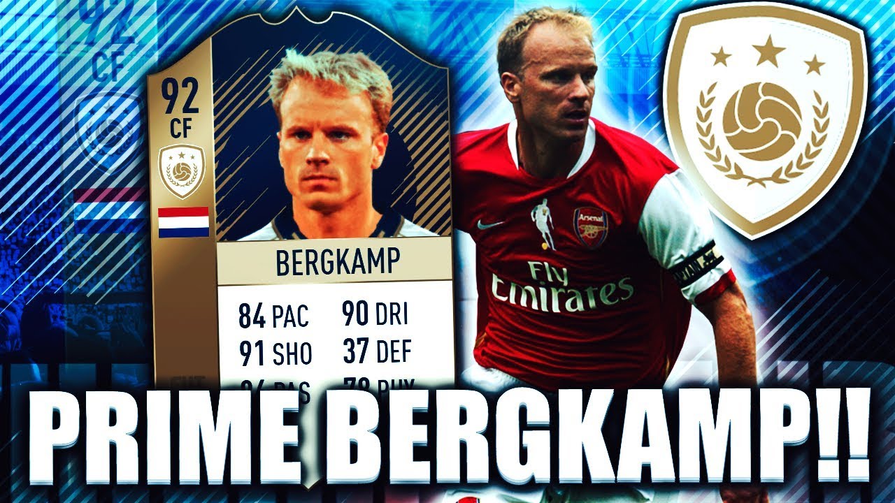 PRIME DENNIS BERGKAMP 92! IS HE WORTH IT? FIFA 18 ULTIMATE TEAM