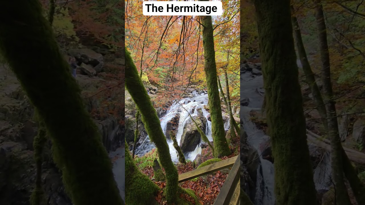 The Hermitage (National Trust for Scotland)  #scotland #autumn #waterfall