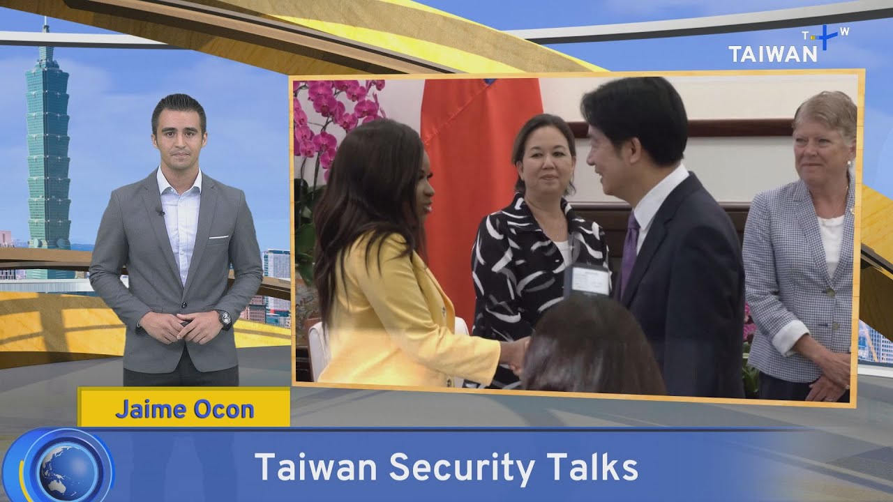 Taiwan Security Talks, What's Up Taiwan &ndash; News at 10:00, August 14, 2024｜TaiwanPlus News