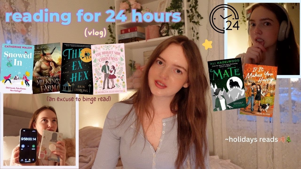 let's see how many books i can read in 24 hours📚⏰