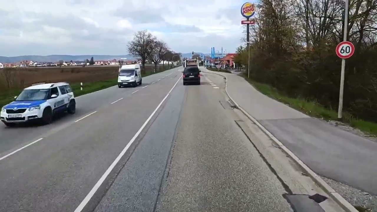 Driving in Deutschland, Neutraubling - A3 Regensburg Ost