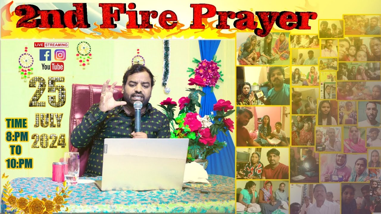 2ND  DAY FIRE PRAYER  #prophetabhishekbidar 24: JUL: 2024 ♥