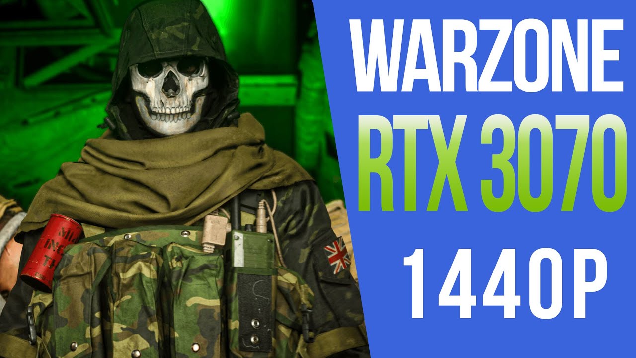 RTX 3070 Warzone 1440p 144hz benchmark | MAX Graphics