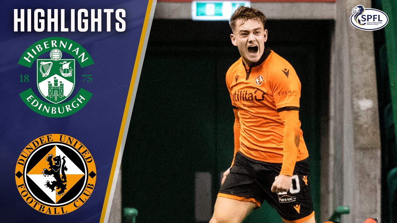 Hibernian 1-1 Dundee United | Injury Time Equaliser As Siegrist Shines! | Scottish Premiership