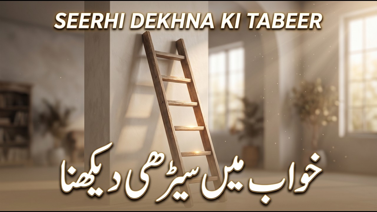 Khwab Mein Seerhi Dekhna | Charhna Utarna Girna Tutna Banana Lohe Lakdi Ki | خواب میں سیڑھی دیکھنا