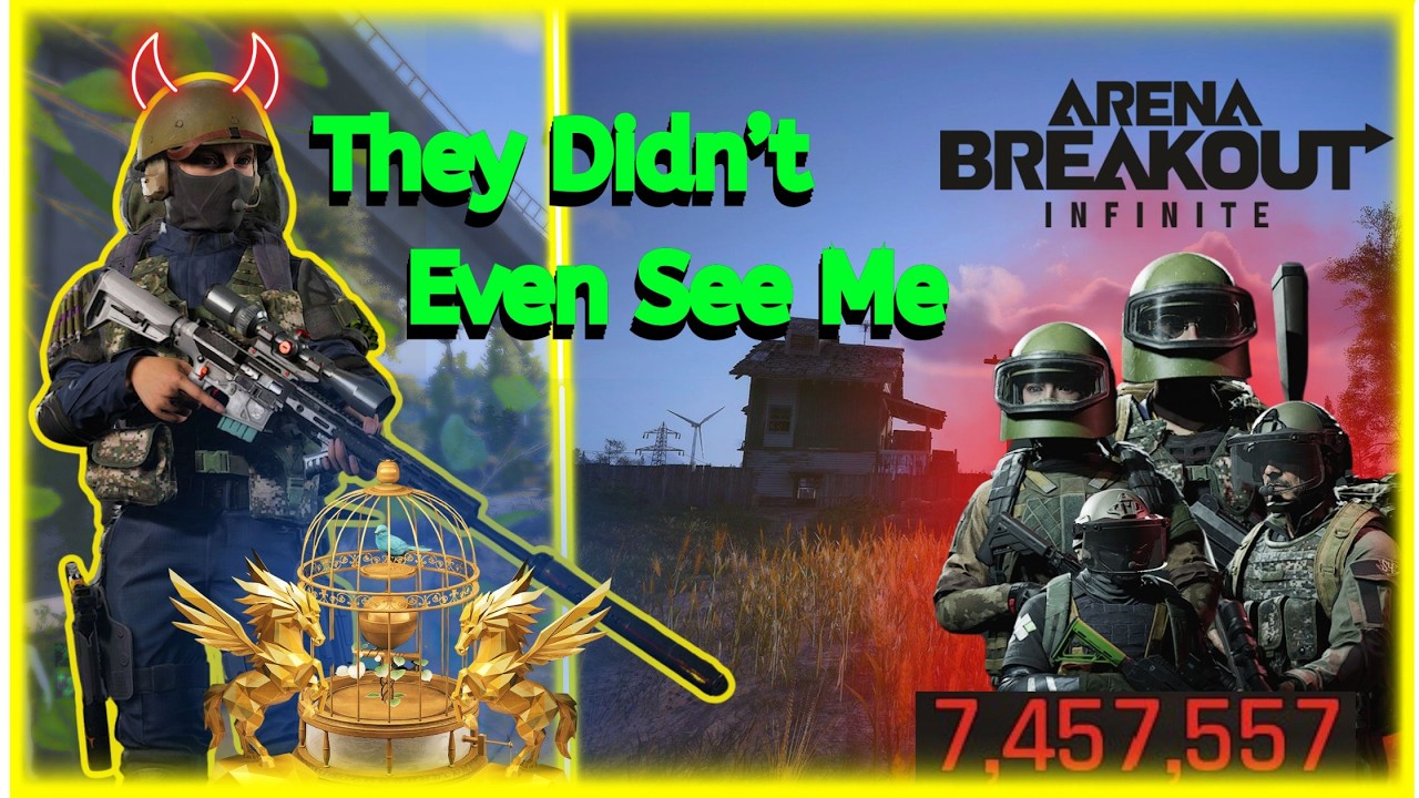 They Didn’t Even SEE Me - Solo RAT Gameplay in Arena Breakout #arenabreakout #arenabreakouttips