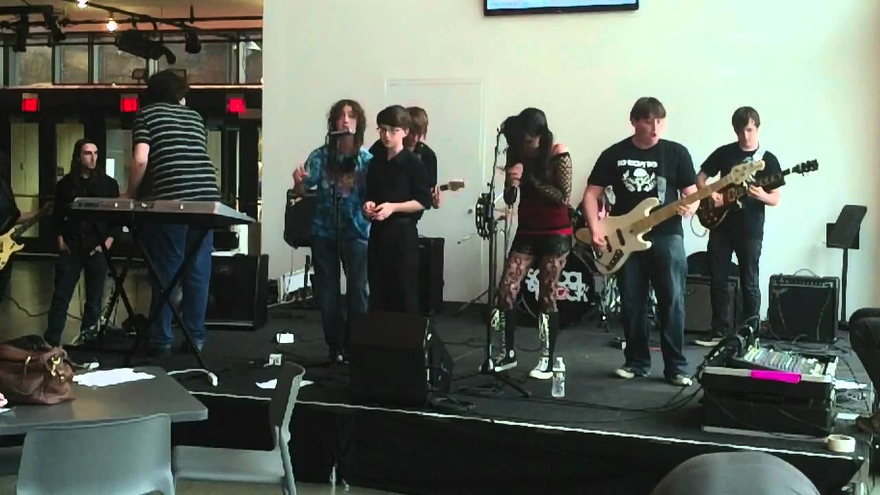 Jon Anderson with the Easton School of Rock