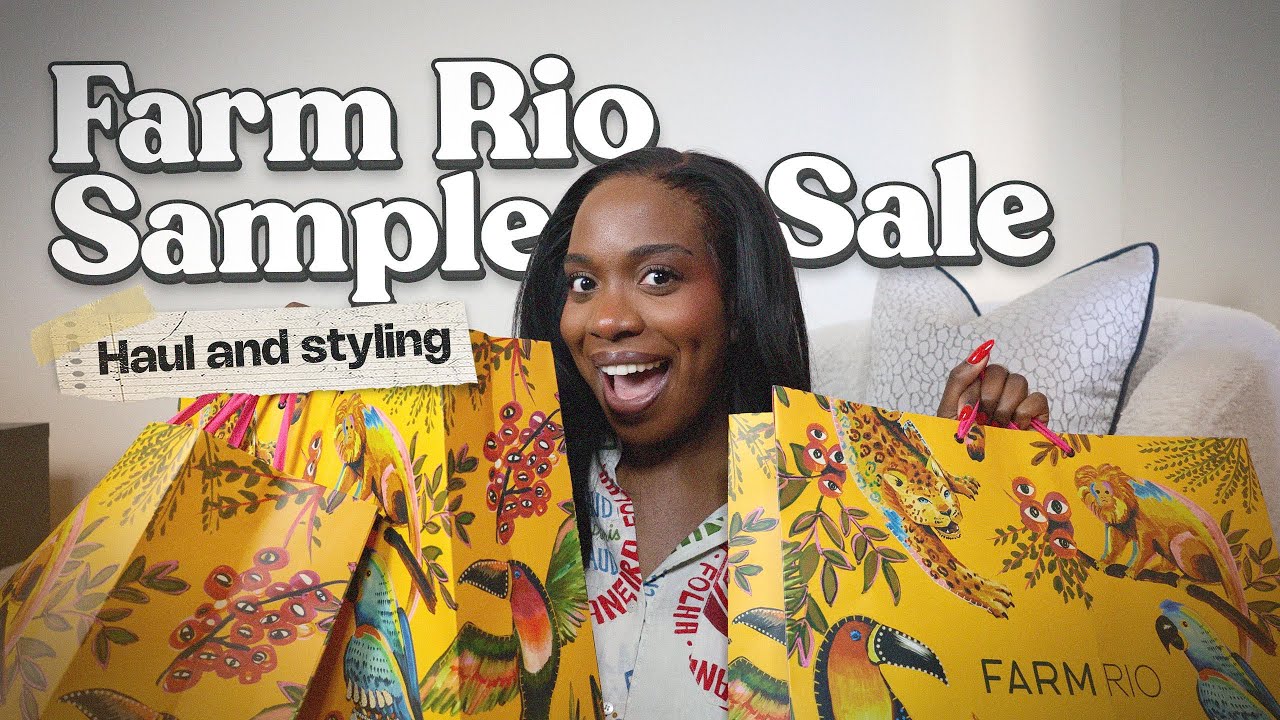 Farm Rio Sample Sale Haul | Summer Outfits & Styling Ideas