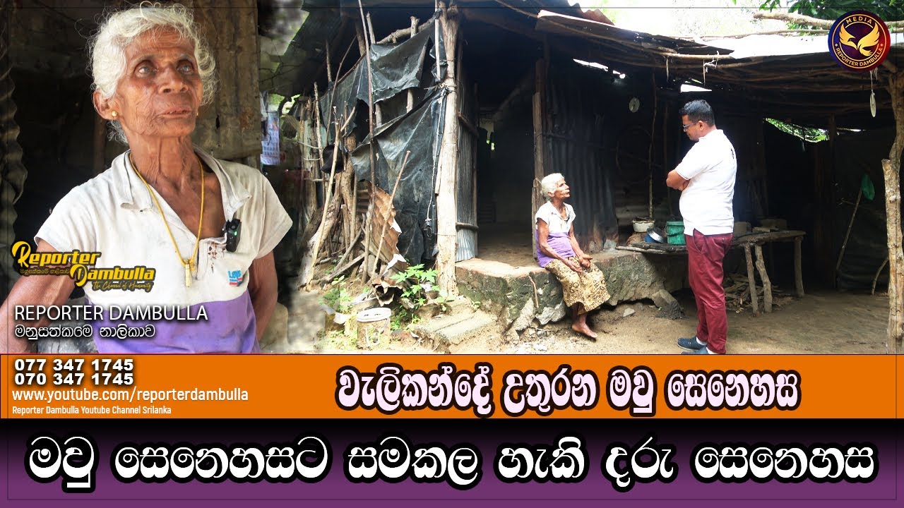 මවු සෙනෙහසට සමකල හැකි දරු සෙනෙහස || Reporter Dambulla || Kumara Ihalagedara || වැලිකන්දේ මවු සෙනෙහස