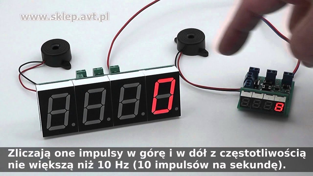 AVT1750 - LICZNIK IMPULS&Oacute;W