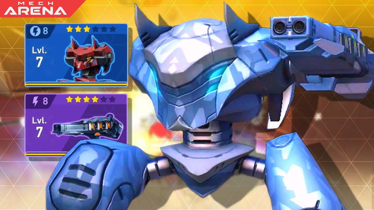 Tengu + Ember Gun |🔥 Deadly Flames! | Mech Arena Gameplay