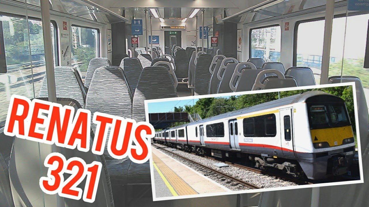 Greater Anglia Class 321| Full Interior Walkthrough | 4 Carriage Train (Renatus)