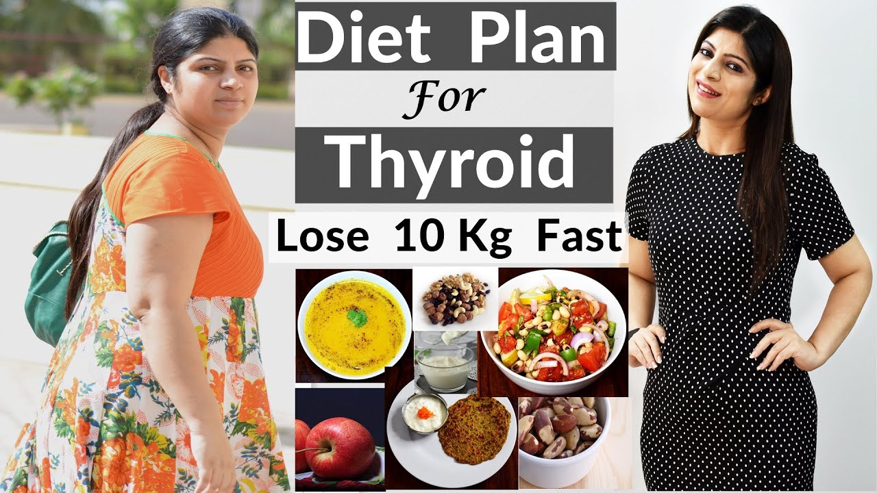Thyroid Diet Plan For Weight Loss In Hindi | Weight Loss Thyroid diet plan In Hindi| Dr.Shikha Singh