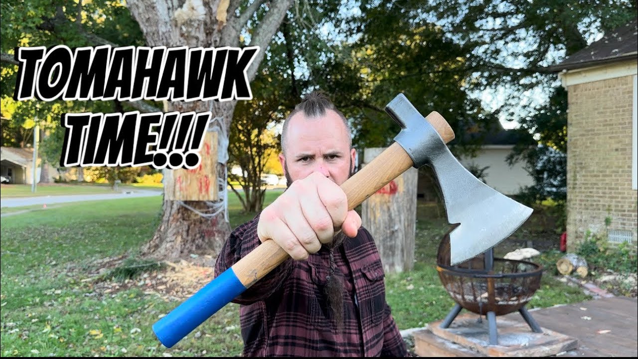 Kings County Tools Tomahawk Throwing Axe!