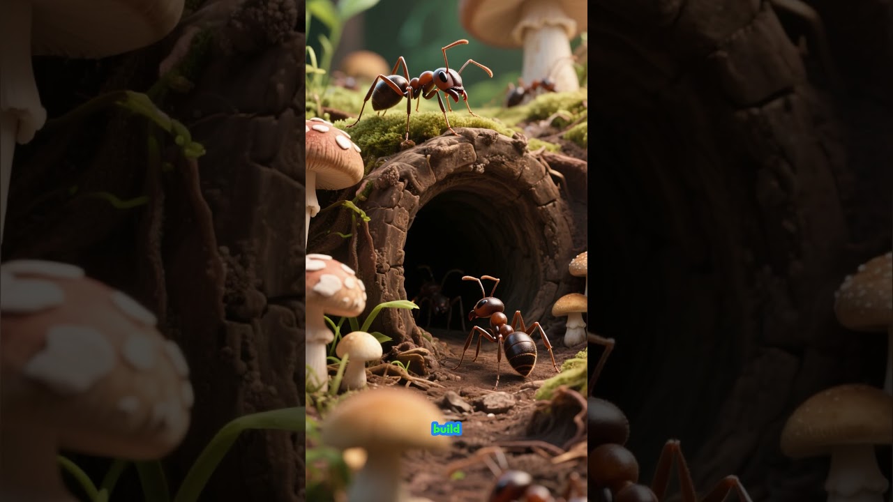 Ant Colonies Teamwork, Labor & Adaptation Explained. 