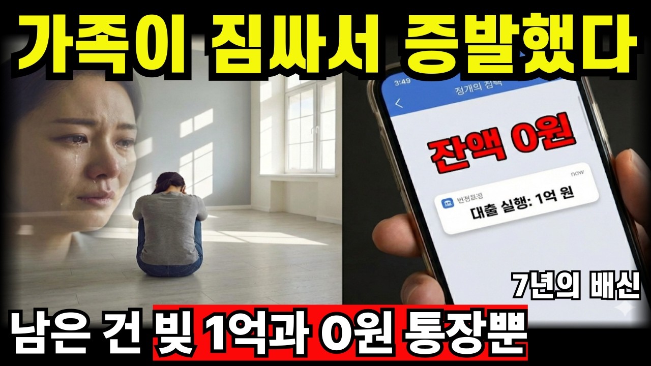 돈 가방 들고 튄 남편, 시어머니와 짠 소름 돋는 배신에 홧병 날 뻔했습니다 (충격 실화)