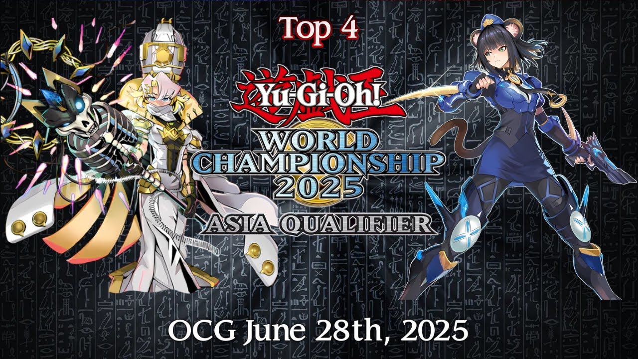 OCG WCQ ASIA │ Vanquish Soul K9 VS K9 │ Top 4 Yu-Gi-Oh! June 2025