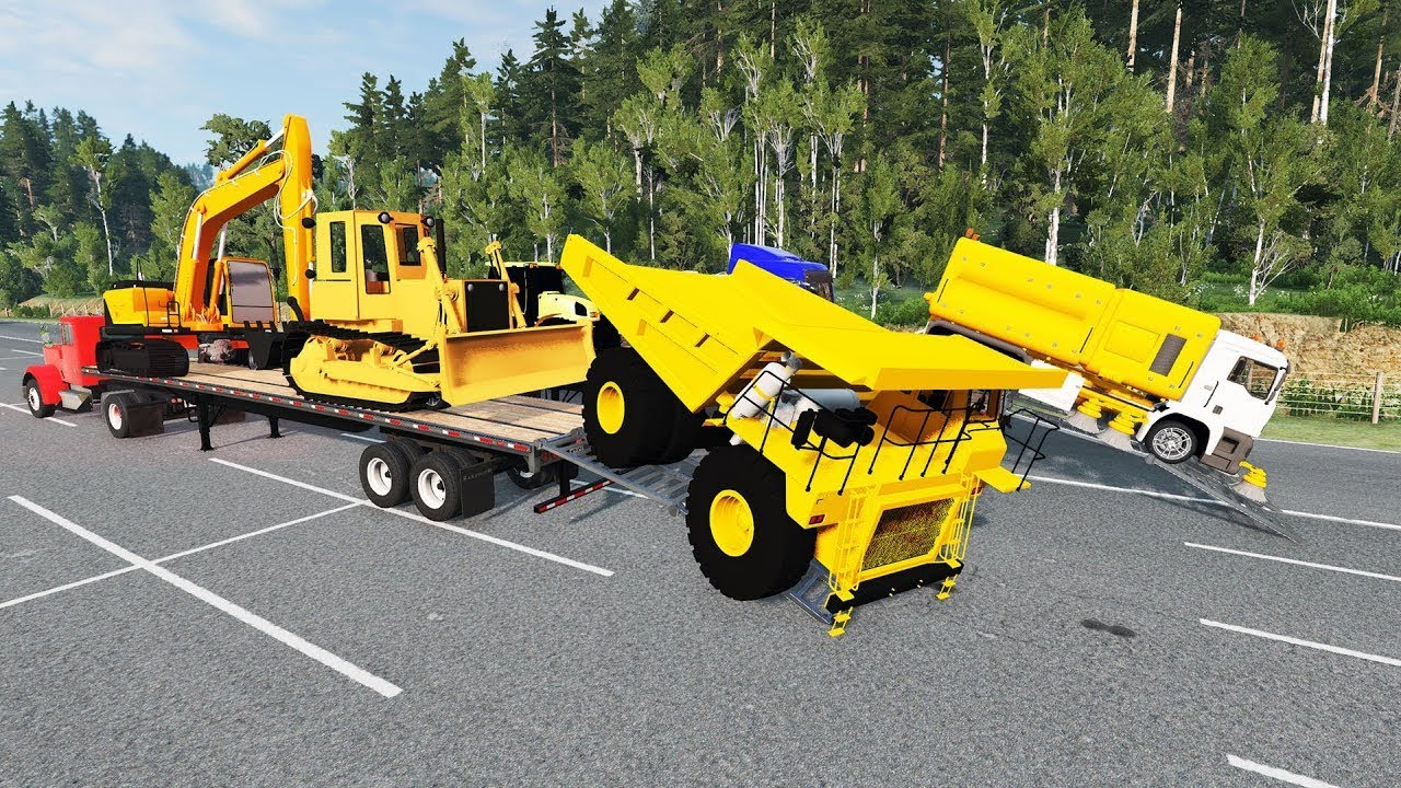 Testing out the new update in BeamNg Drive!