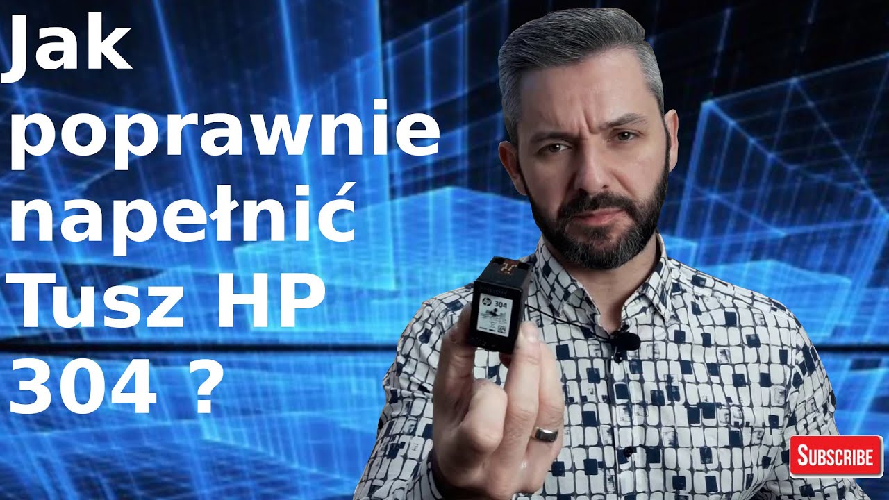 Tusz HP 304 🎨 Jak poprawnie napełnić?