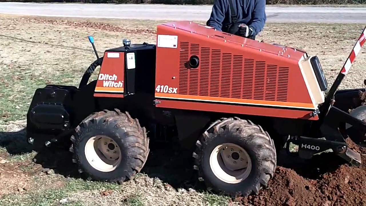 Ditch Witch 410sx Vibratory Plow/Trencher
