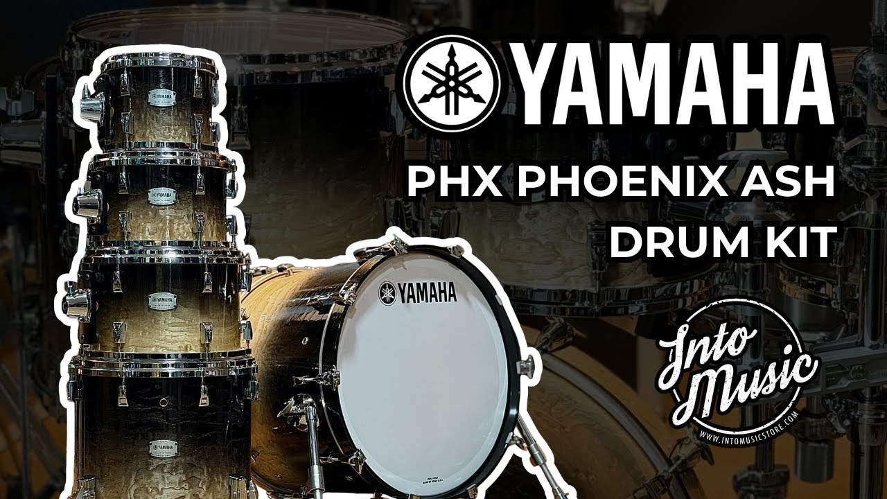 Yamaha PHX Pheonix Ash Drum Kit Demo - Into Music Store