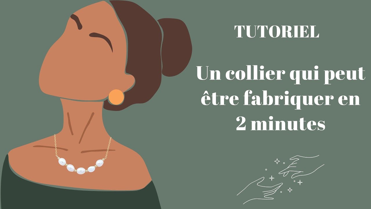 Tutoriel France Perles I Un collier qui peut &ecirc;tre fabriquer en 2 minutes