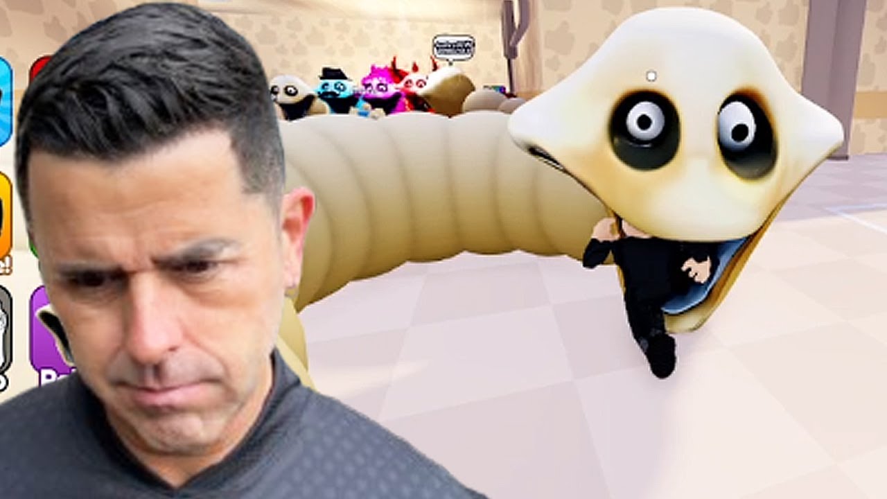 O LEI FUGINDO DA MINHOCA GIGANTE | Fuga da Prisão - Roblox