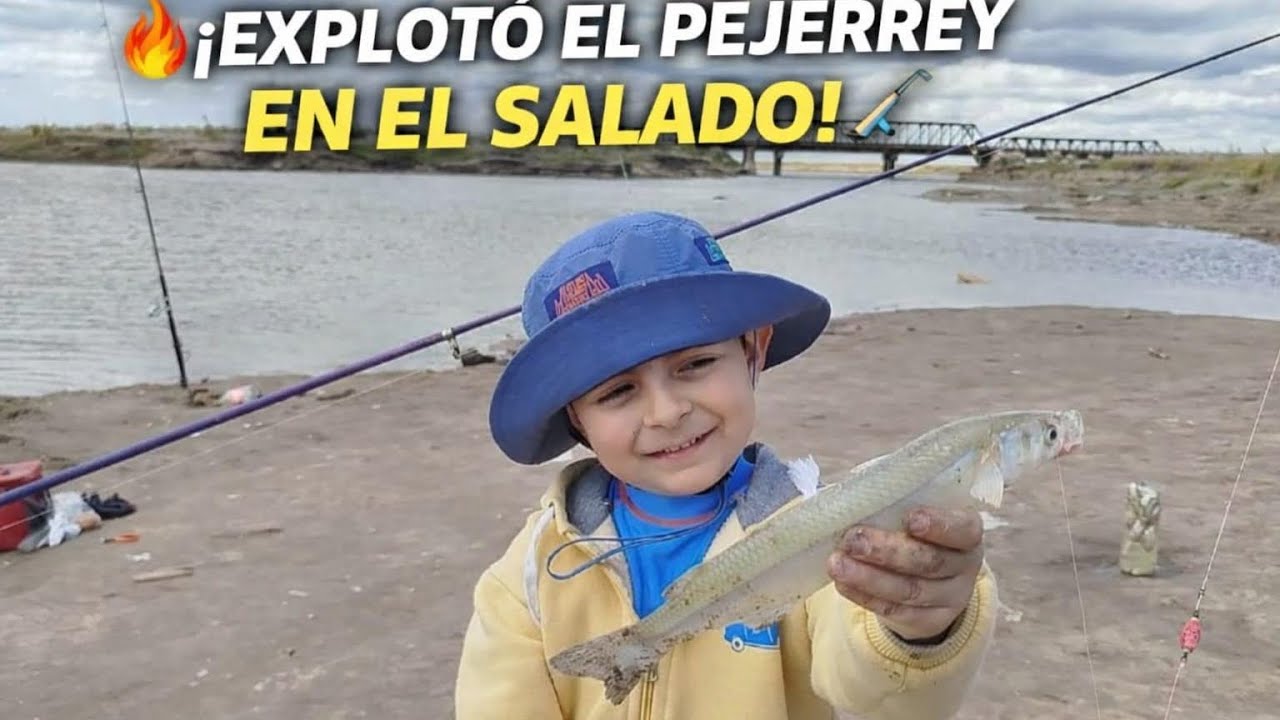 🔥 &iexcl;NO PARABAN DE PICAR! EXPLOT&Oacute; EL PEJERREY EN EL SALADO 🎣