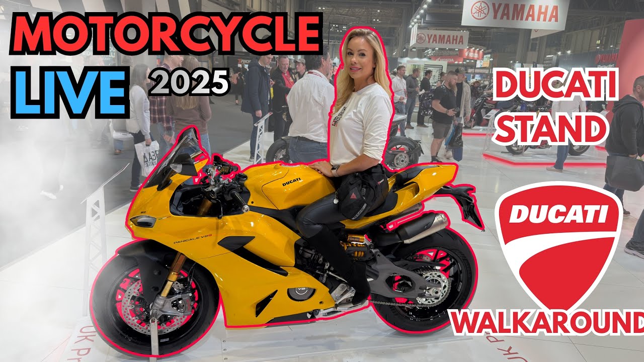 Внутри стенда Ducati на выставке Motorcycle Live &mdash; вы ДОЛЖНЫ это увидеть!