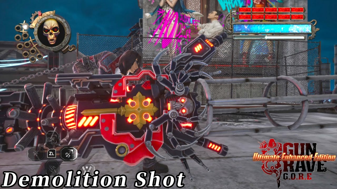 Gungrave G.O.R.E UEE 必殺技集 Special Attacks All DLC