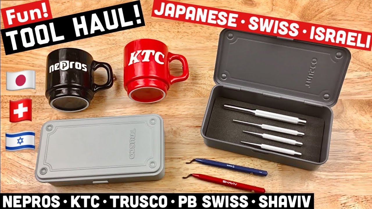 Nepros • KTC • Trusco • PB Swiss • Shaviv • Tool Haul