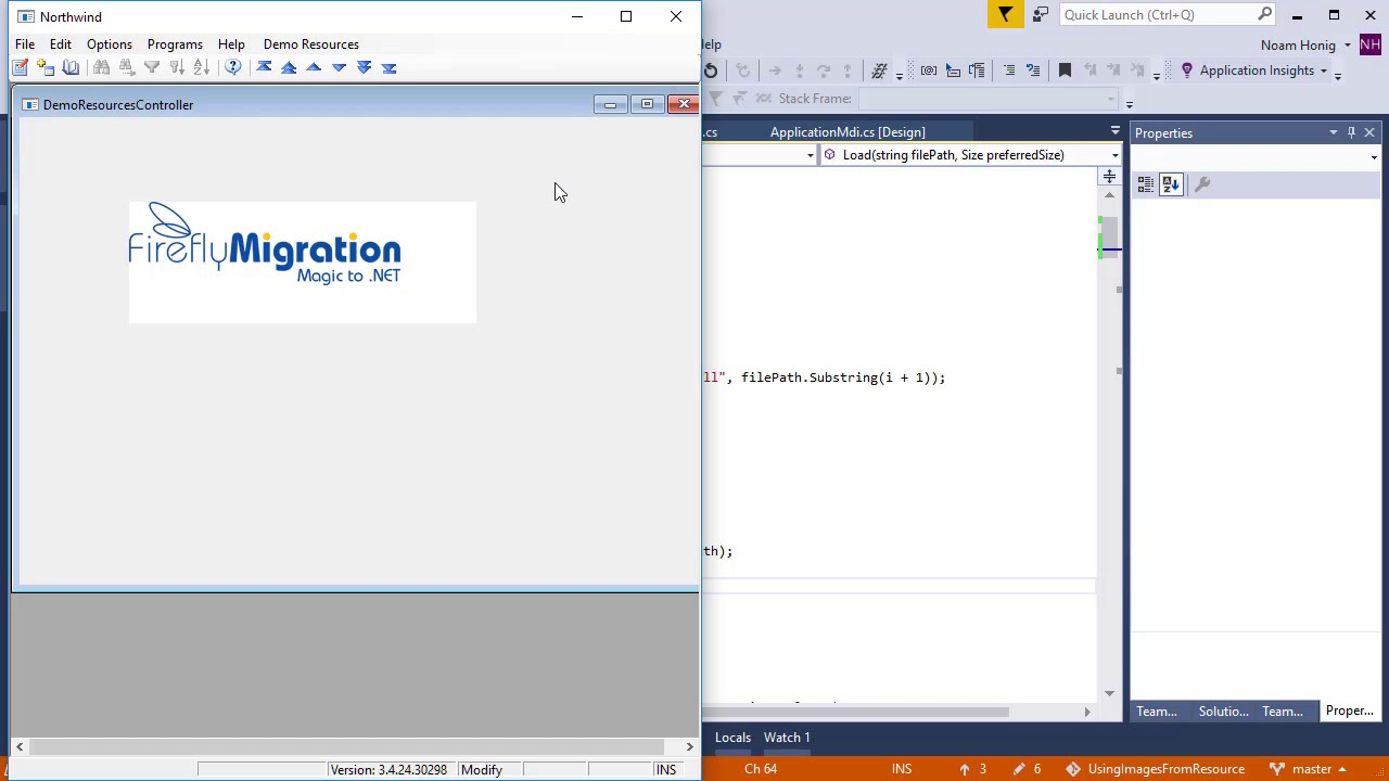 Using a resource file instead of images on disk