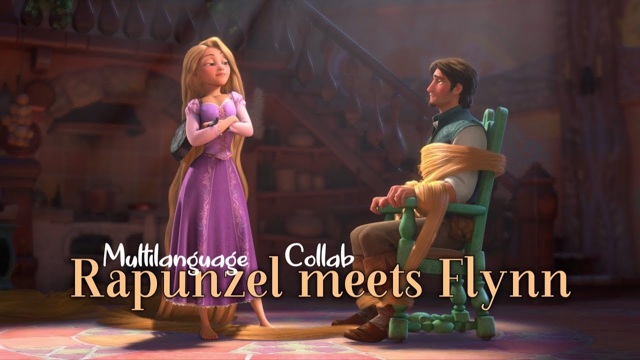 Multilanguage Fandub Collab | Rapunzel Meets Flynn