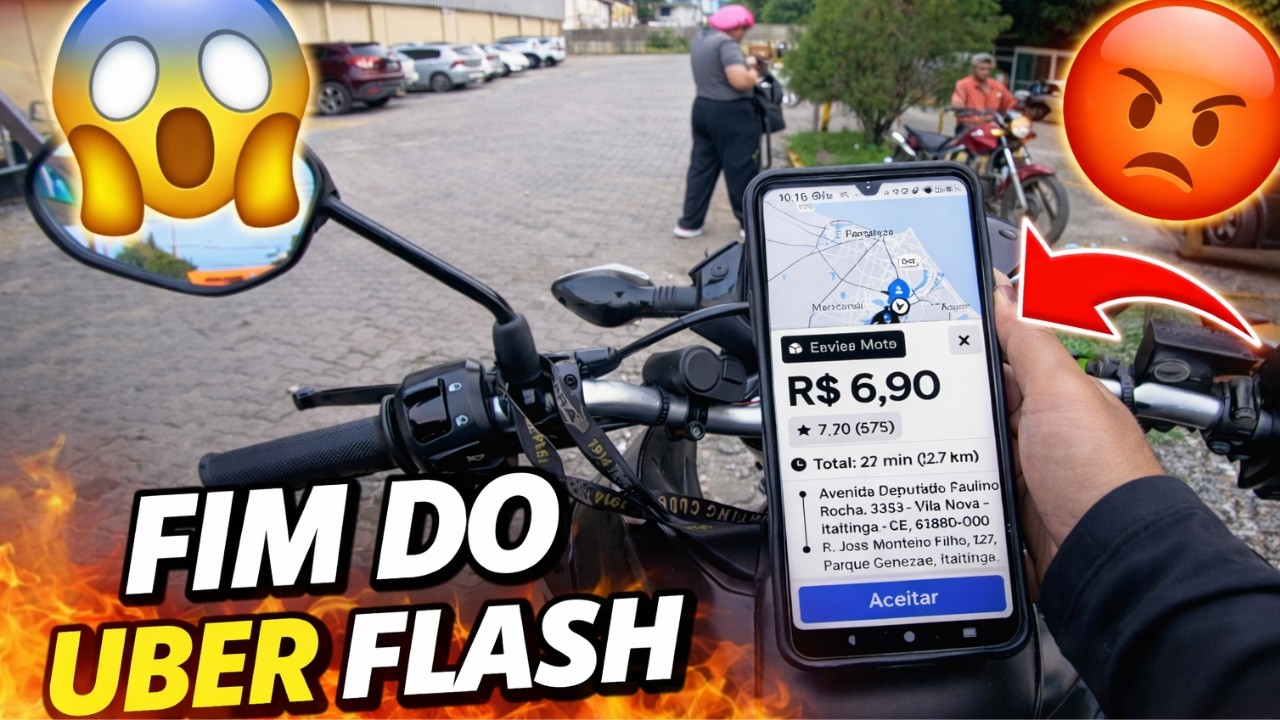 ASSIM NÃO DÁ! OLHA O QUE A UBER ESTÁ PAGANDO NO UBER FLASH/ENVIOS