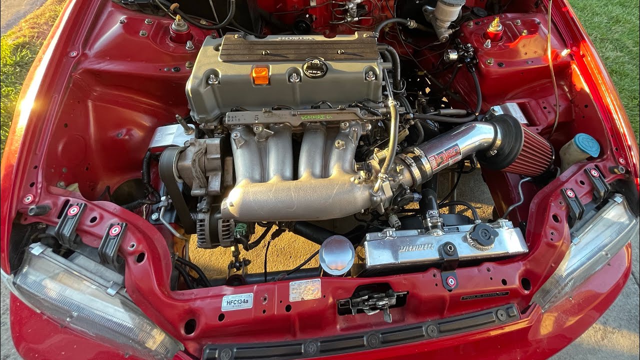 Civic EJ1 K24A2 swap
