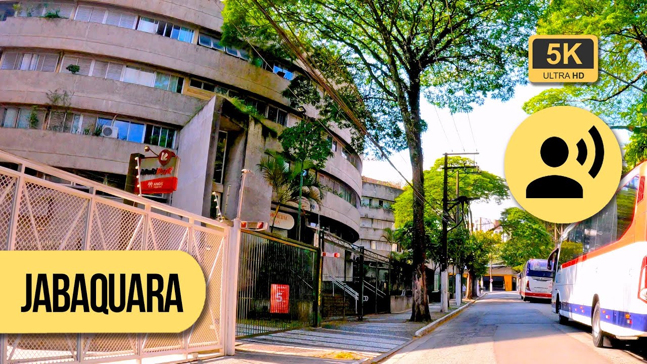 Dirigindo no bairro Jabaquara, na Zona Sul de São Paulo (com narração)