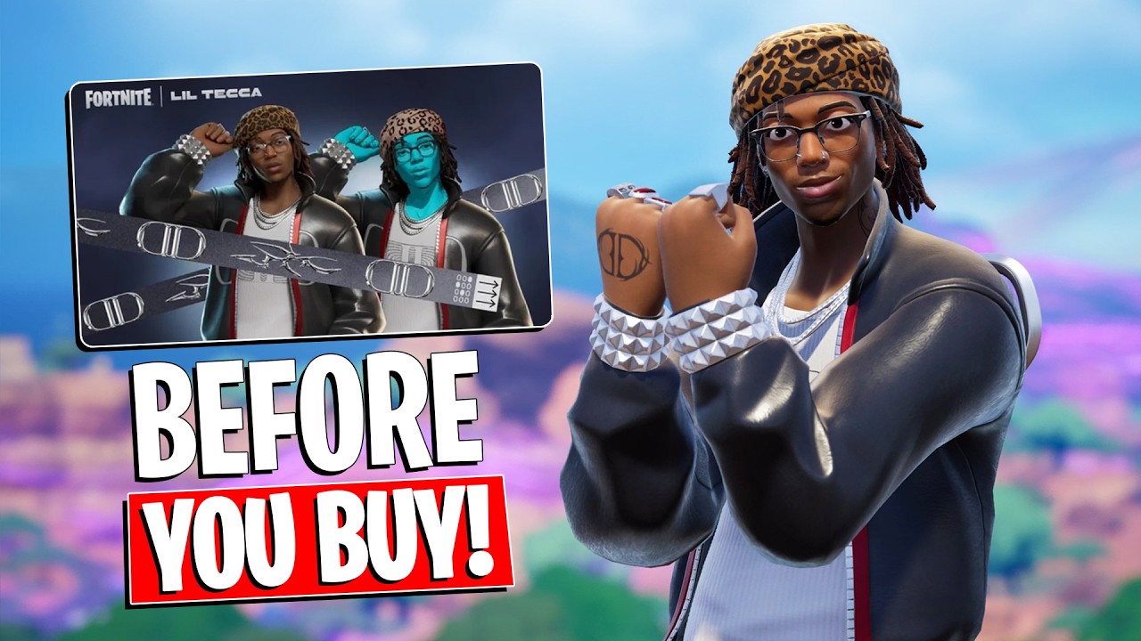 НАБОР LIL TECCA | Геймплей + Комбо! Перед покупкой (Fortnite)
