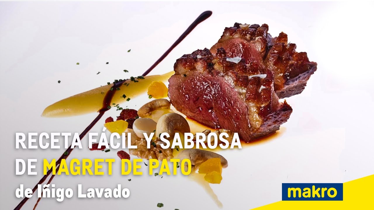 Receta fácil y sabrosa de magret de pato de Iñigo Lavado